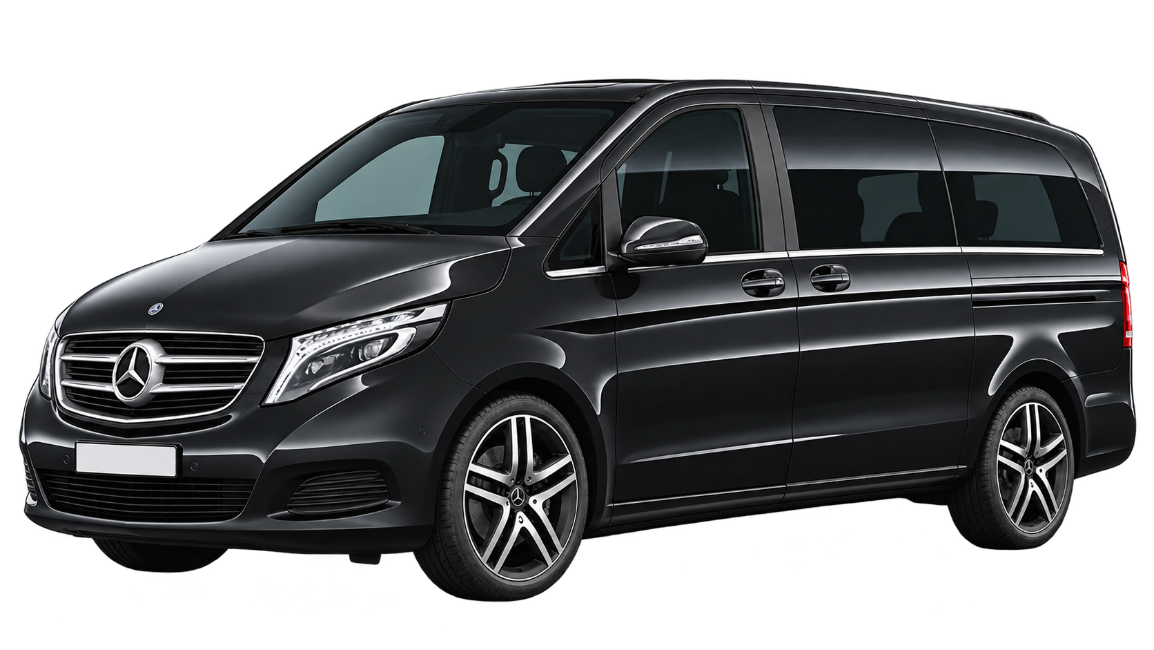 Illustration of a Mercedes Vito or V-Class vehicle category