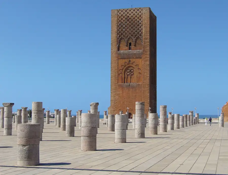 Rabat Hassan Tower and Mausoleum of Mohammed V, Morocco